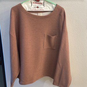 a new day women's ribbed sweater